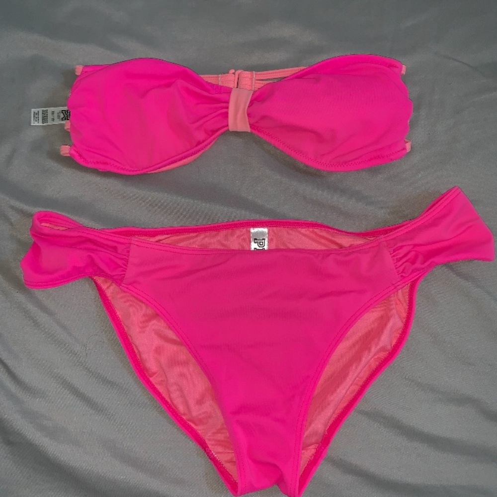 PINK Strappy Bikini
